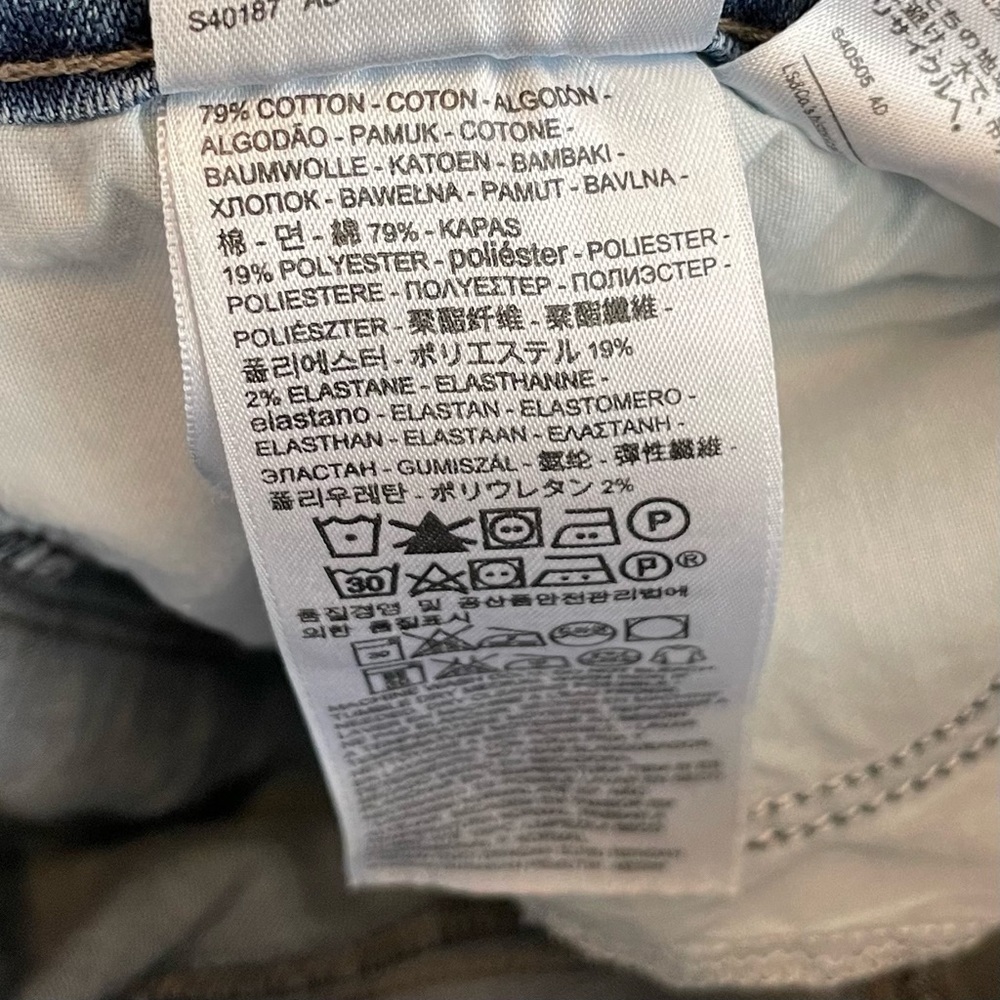 Levi’s slimming straight jeans 28 - Picture 12 of 16
